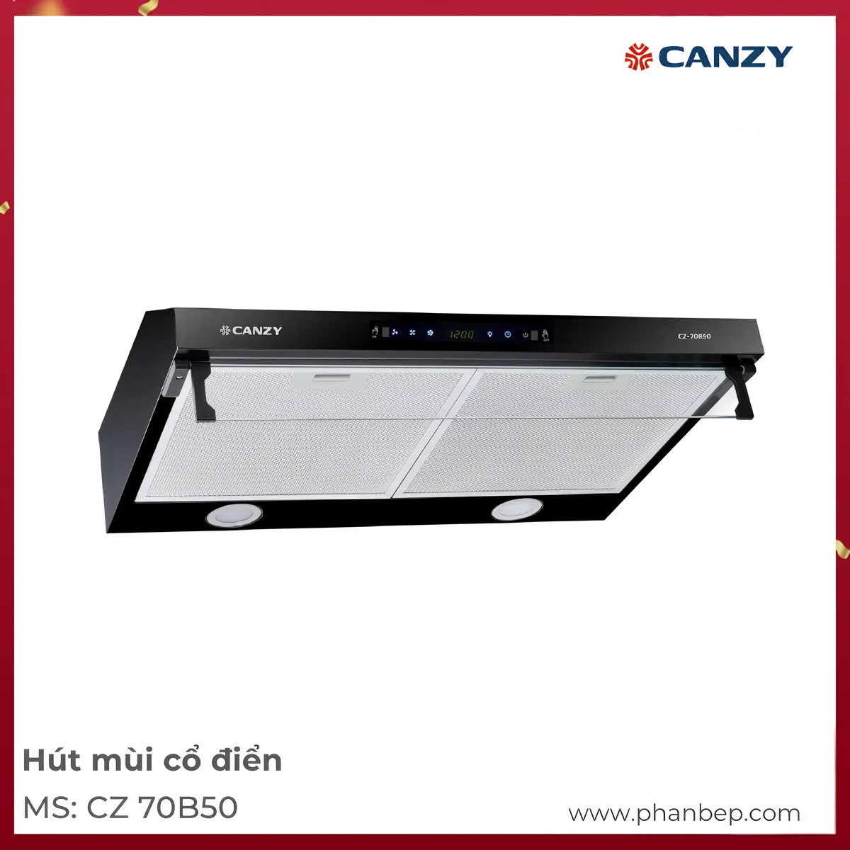 Máy Hút Mùi Âm Tủ Canzy Cz 70B50