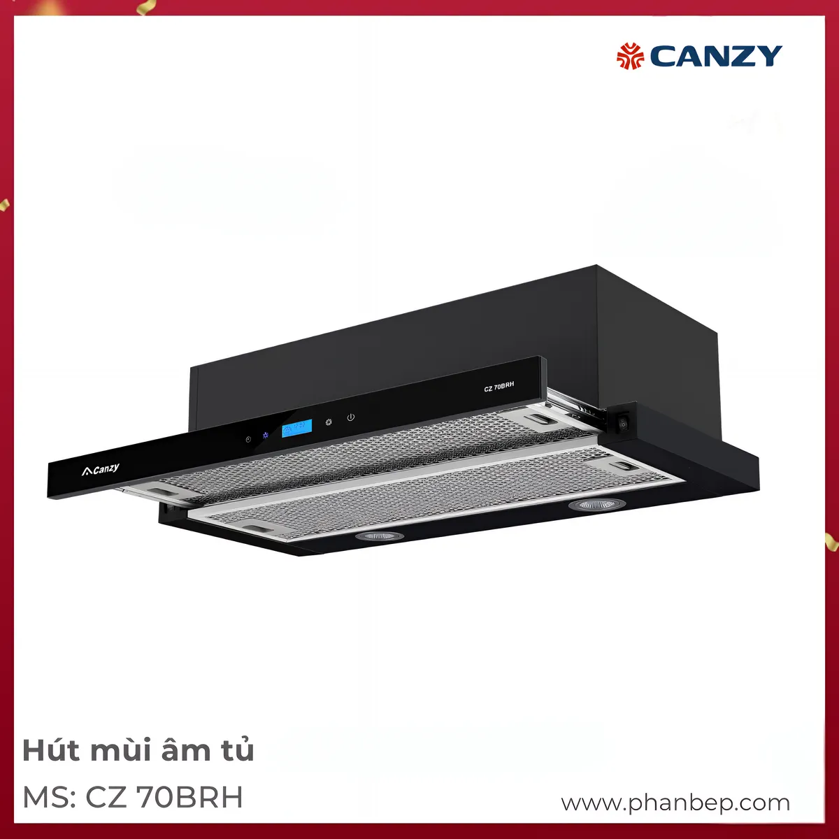 Máy Hút Mùi Âm Tủ Canzy Cz 70Brh