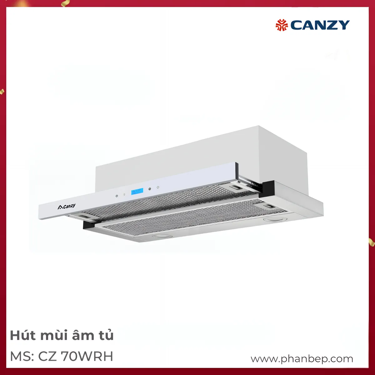 Máy Hút Mùi Âm Tủ Canzy Cz 70Wrh