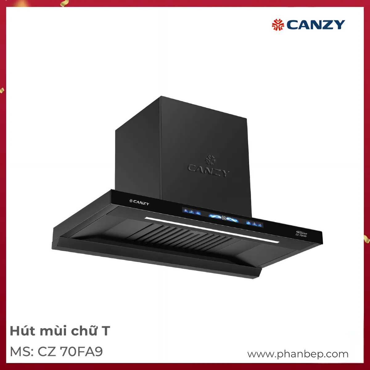 Máy Hút Mùi Áp Tường Canzy Cz 70Fa9