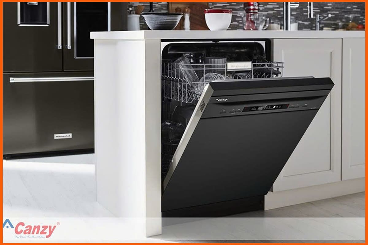Máy rửa chén Canzy là thiết bị của Việt Nam, đạt tiêu chuẩn chất lượng và an toàn Châu Âu