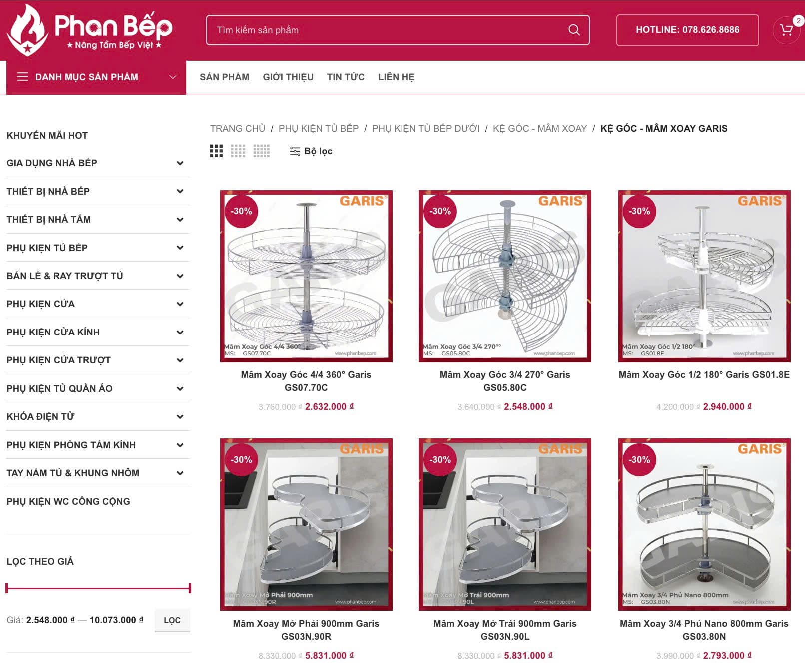 Kệ góc Garis được Phan Bếp phân phối chính hãng 100%, đầy đủ giấy tờ hóa đơn, đa dạng mẫu mã Kệ góc Garis được Phan Bếp phân phối chính hãng 100%, đầy đủ giấy tờ hóa đơn, đa dạng mẫu mã