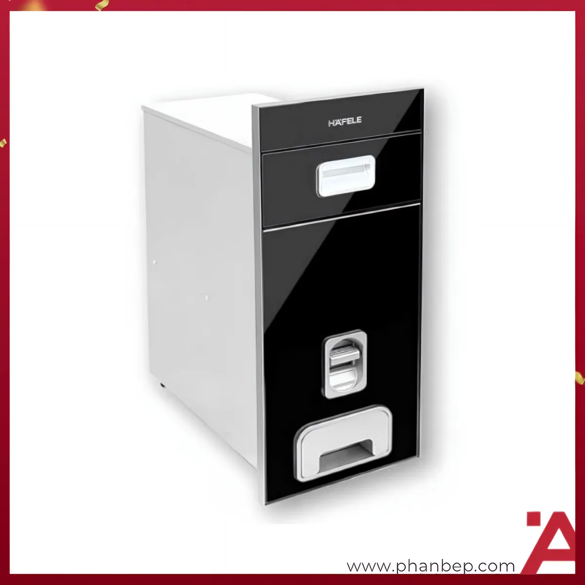 Thùng Đựng Gạo Âm Hafele mã 549.32.991 có thiết kế âm tủ hiện đại, chứa được tối đa 25kg gạo Thùng Đựng Gạo Âm Hafele mã 549.32.991 có thiết kế âm tủ hiện đại, chứa được tối đa 25kg gạo