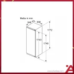Tủ mát âm tủ Bosch KIR81ADD0 Serie 6 310 lít - Ảnh 5