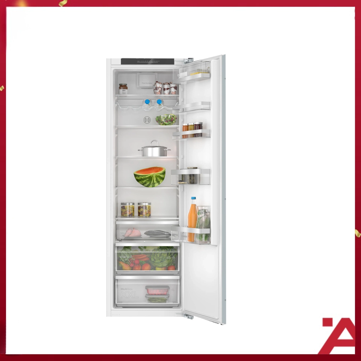 Tủ mát âm tủ Bosch KIR81ADD0 Serie 6 310 lít