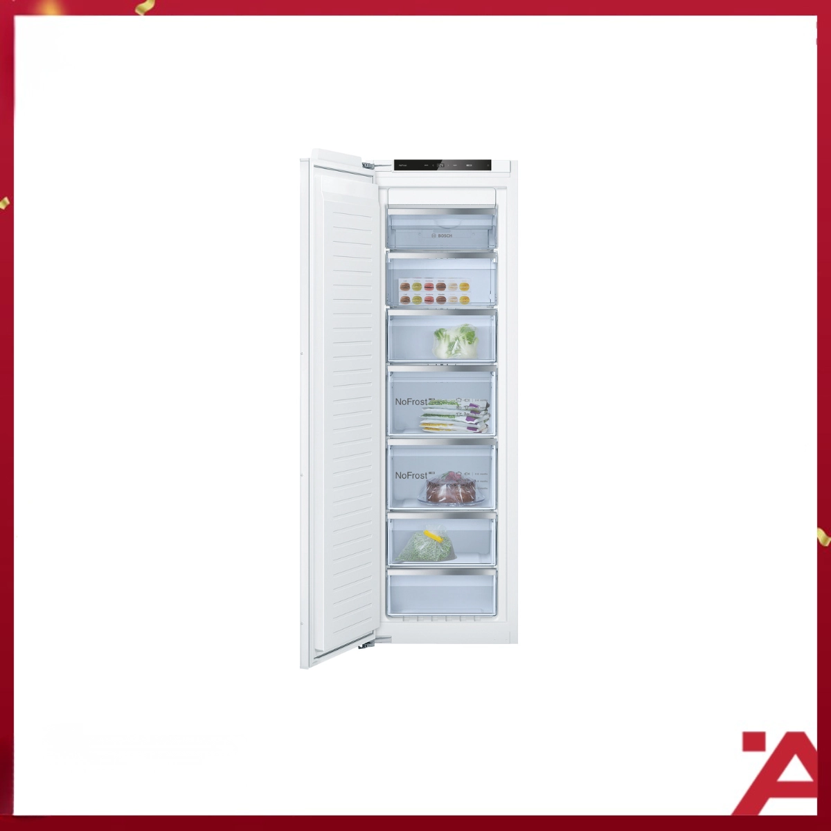 Tủ đông âm tủ Bosch GIN81ACE0 Serie 6 212 lít