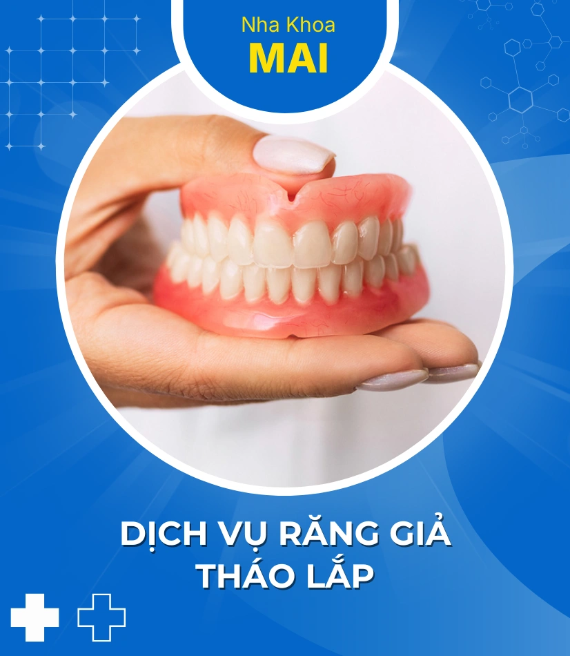 Dịch vụ răng giả tháo lắp