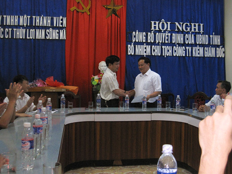 CÔNG TY TNHH MTV THUỶ LỢI NAM SÔNG MÃ THANH HOÁ