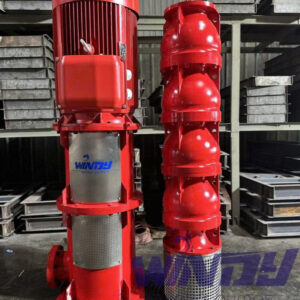 Máy bơm chữa cháy turbine ly tâm trục đứng động cơ điện TBWD2 150-2/45